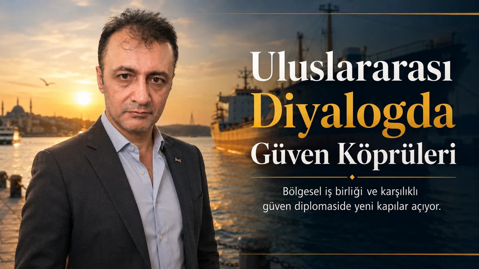 Prof. Dr. Bilal Semih Bozdemir — Gün Batımında Diplomatik Güven Köprüleri