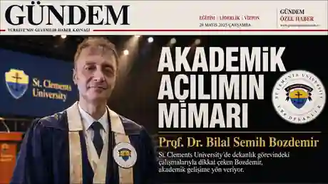 Prof. Dr. Bilal Semih Bozdemir - St. Clements University